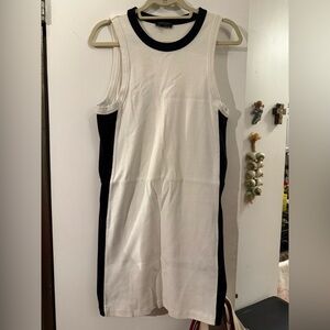 Rag & Bone Colorblock Crew Neck Dress